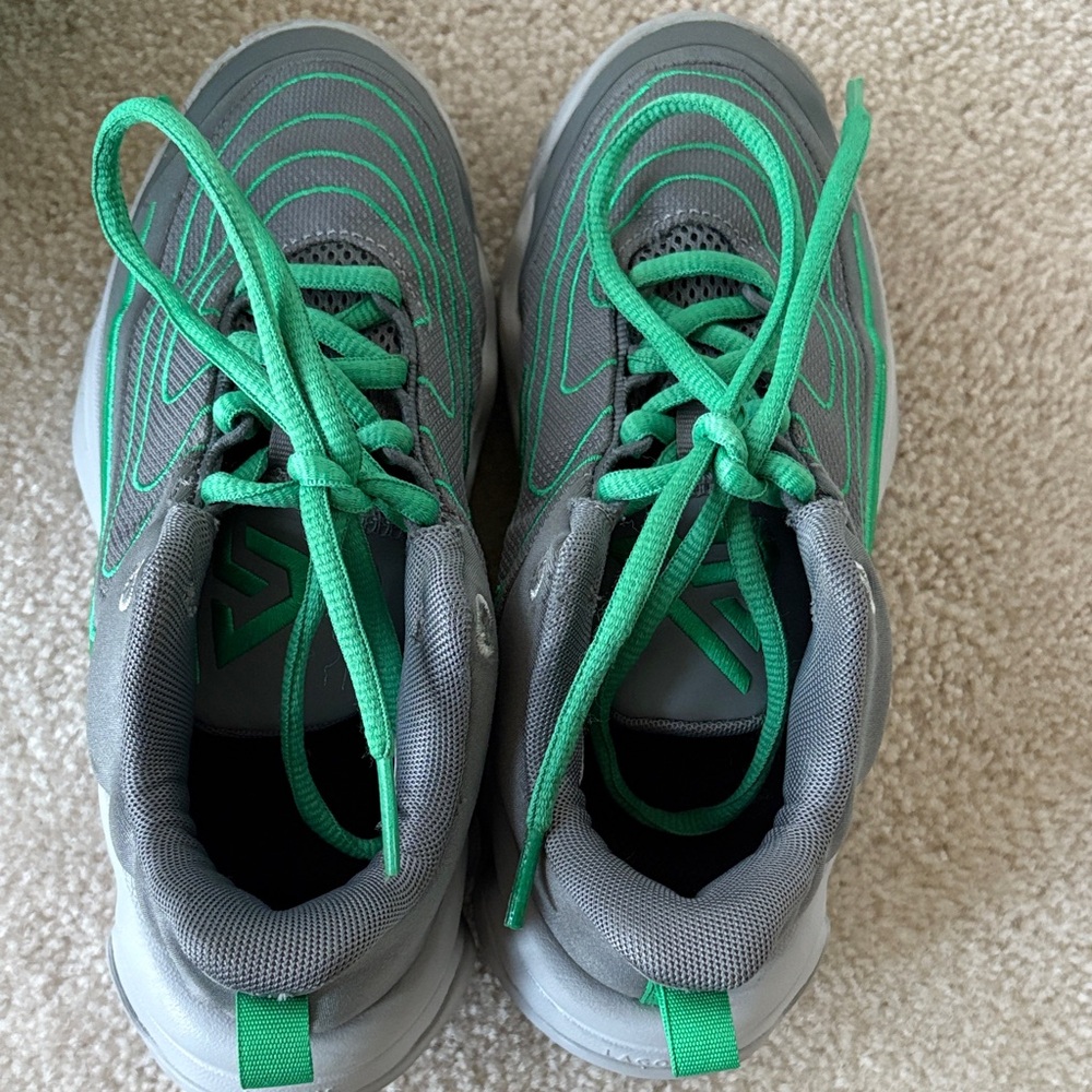 Nike Giannis Immortality Green and Gray Sneaker